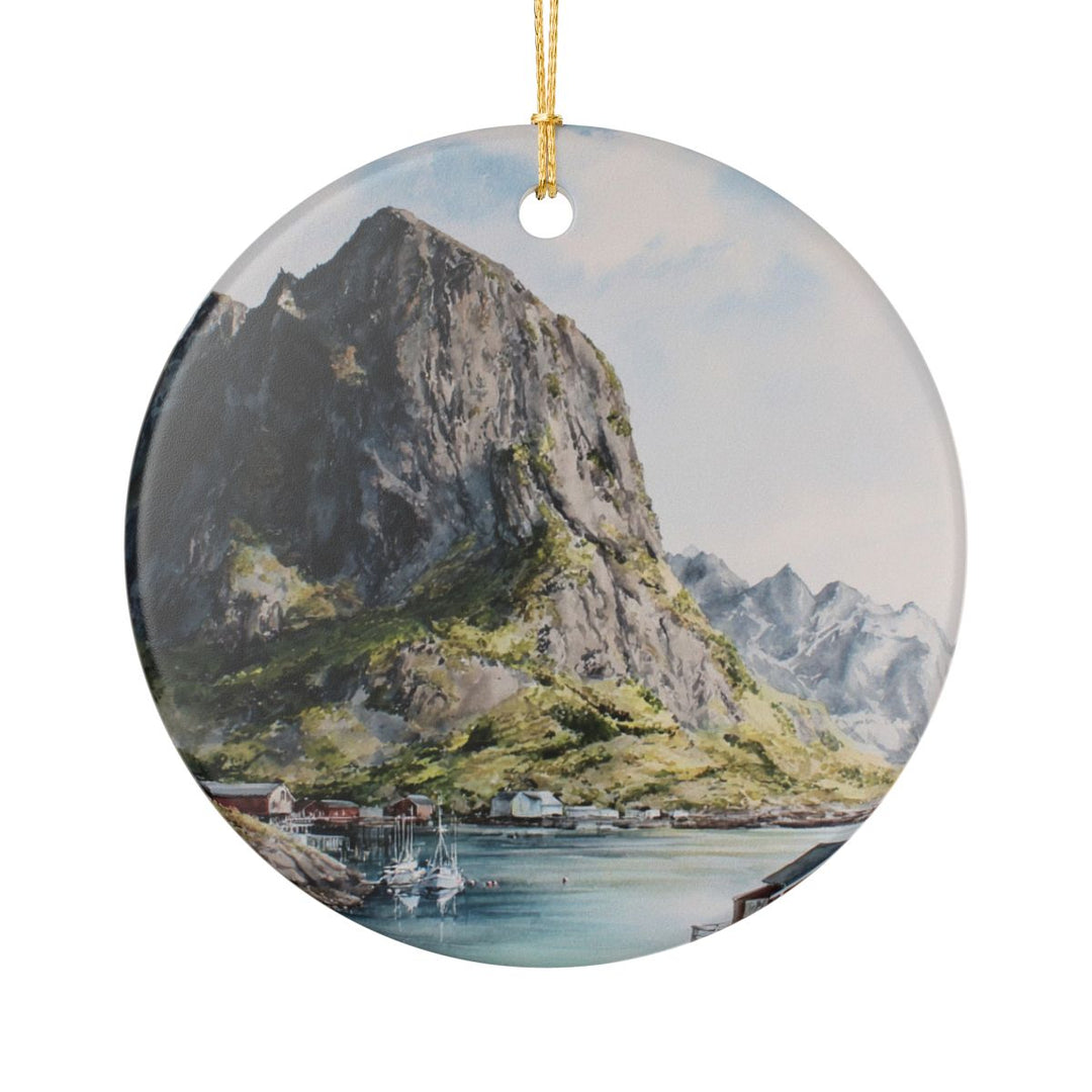 Lofoten Islands Ornament: Unique Lofoten Islands Souvenir, Lofoten Islands Xmas Decor, and Authentic Lofoten Islands Gift