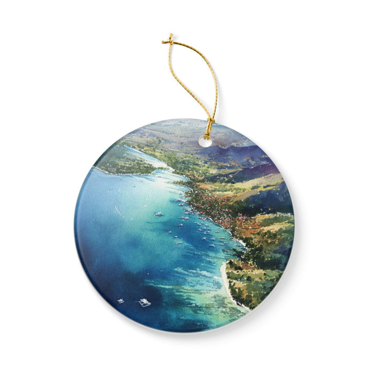 Lombok Indonesia Ornament: Unique Lombok Souvenir, Lombok Indonesia Xmas Decor, and Authentic Lombok Gift