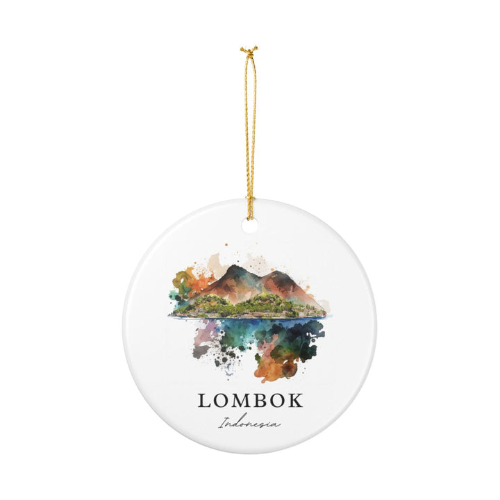 Lombok Indonesia Ornament: Unique Lombok Souvenir, Lombok Indonesia Xmas Decor, and Authentic Lombok Gift