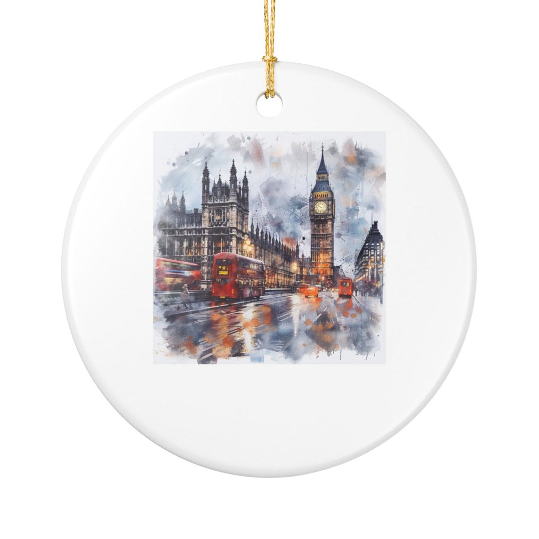 London England Ornament: Unique London Souvenir, London England Xmas Decor, and Authentic London Gift
