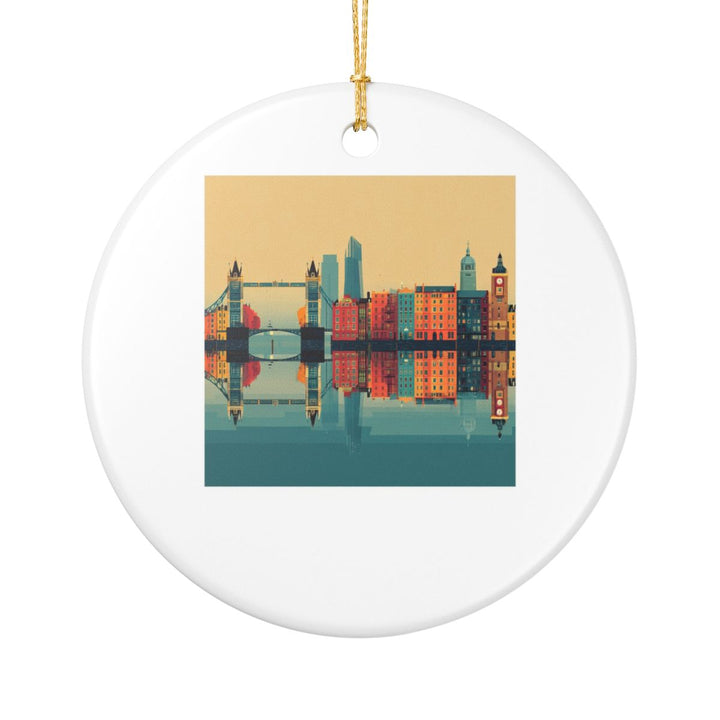London England Ornament: Unique London Souvenir, London England Xmas Decor, and Authentic London Gift