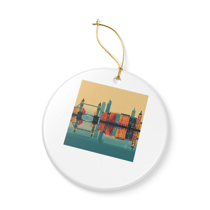London England Ornament: Unique London Souvenir, London England Xmas Decor, and Authentic London Gift
