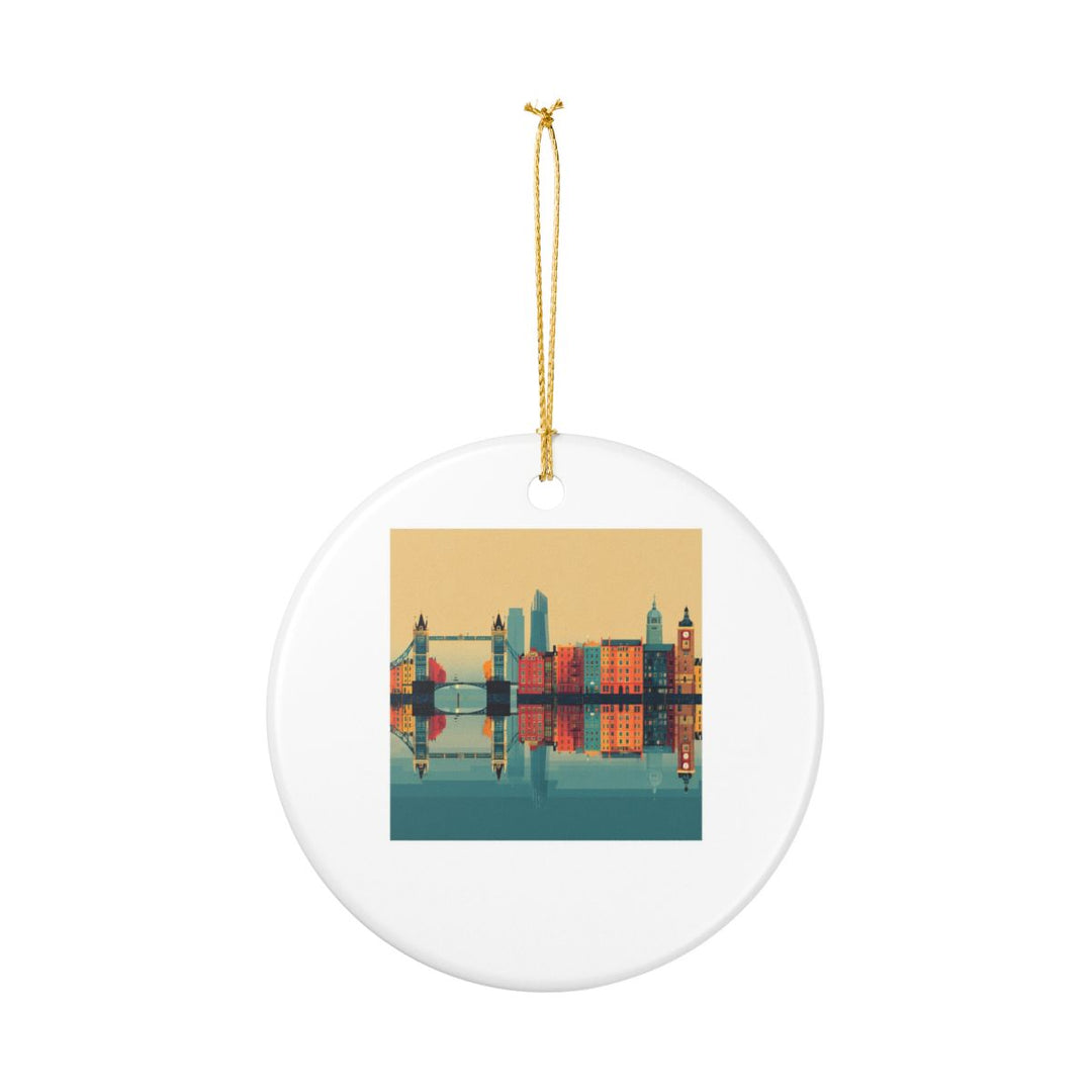 London England Ornament: Unique London Souvenir, London England Xmas Decor, and Authentic London Gift
