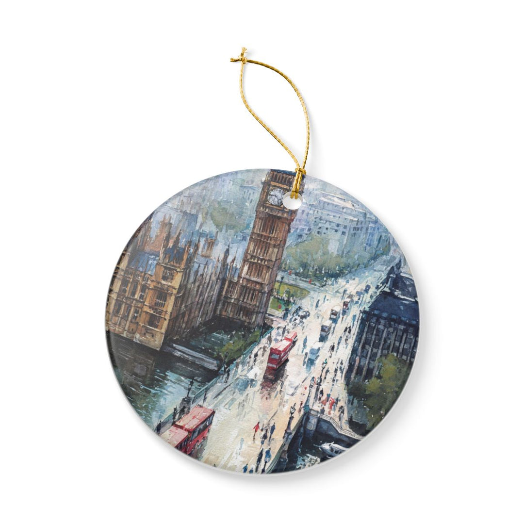 London England Ornament: Unique London Souvenir, London England Xmas Decor, and Authentic London Gift