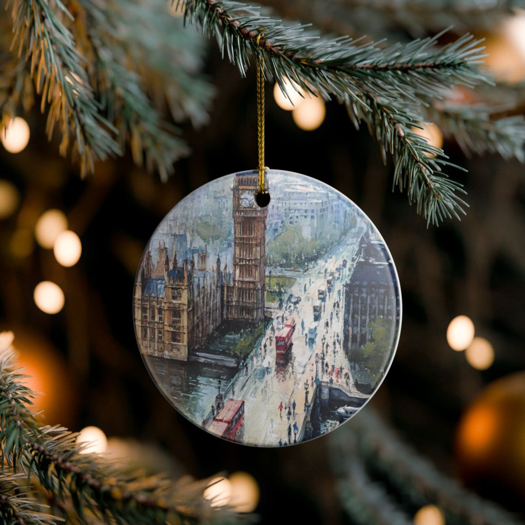 London England Ornament: Unique London Souvenir, London England Xmas Decor, and Authentic London Gift