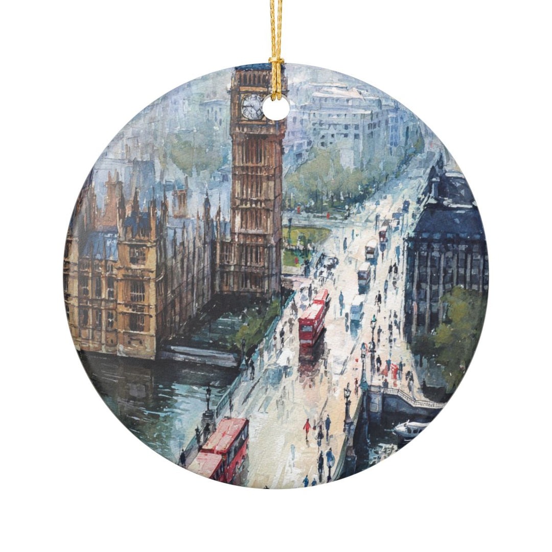 London England Ornament: Unique London Souvenir, London England Xmas Decor, and Authentic London Gift