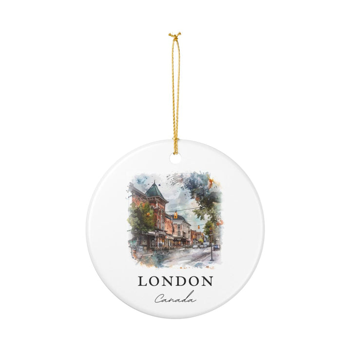 London Canada Ornament: Unique London Souvenir, London Canada Xmas Decor, and Authentic London Gift