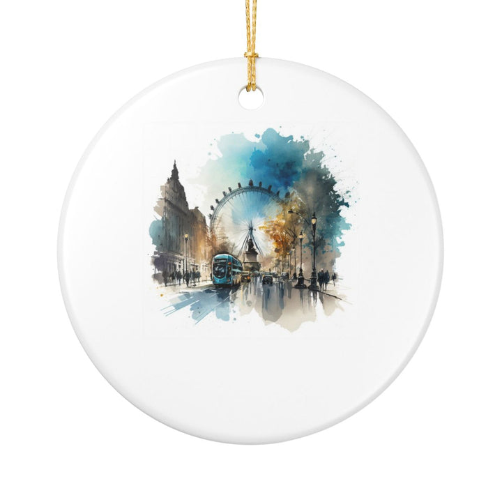 London United Kingdom Ornament: Unique London Souvenir, London United Kingdom Xmas Decor, and Authentic London Gift