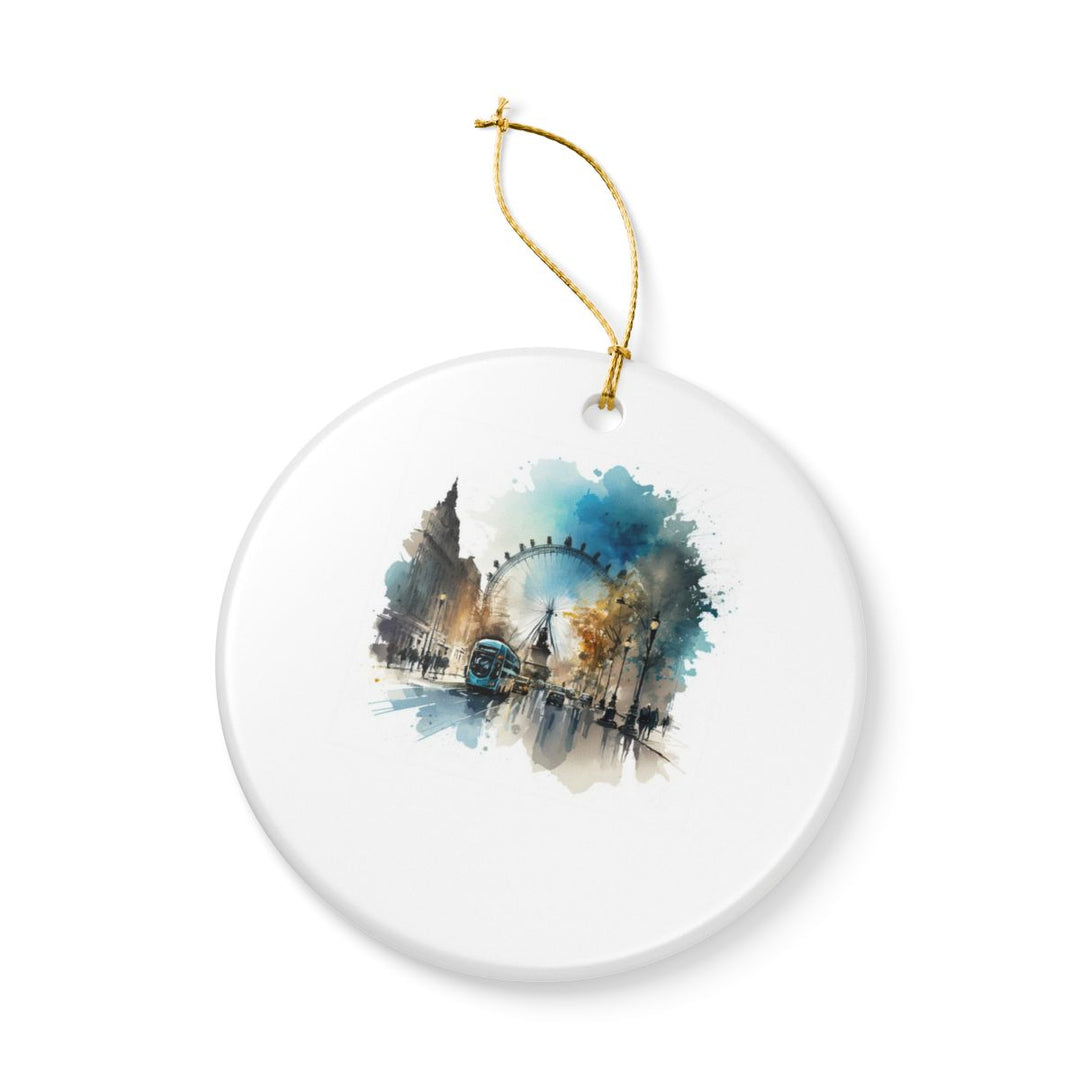 London United Kingdom Ornament: Unique London Souvenir, London United Kingdom Xmas Decor, and Authentic London Gift