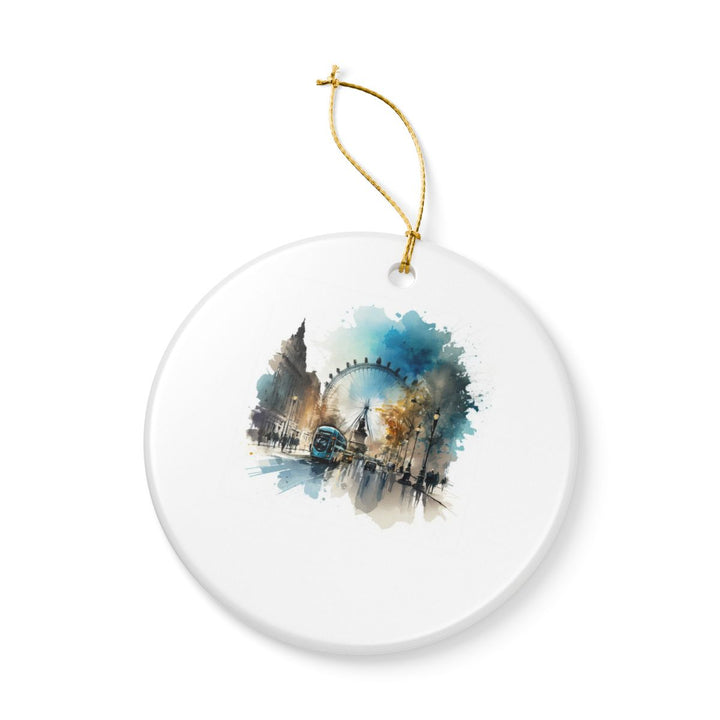 London United Kingdom Ornament: Unique London Souvenir, London United Kingdom Xmas Decor, and Authentic London Gift