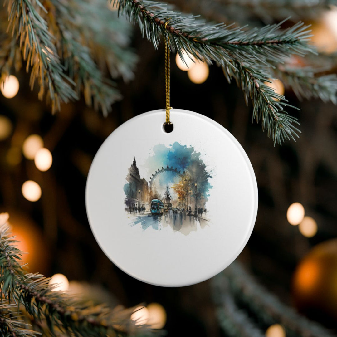 London United Kingdom Ornament: Unique London Souvenir, London United Kingdom Xmas Decor, and Authentic London Gift