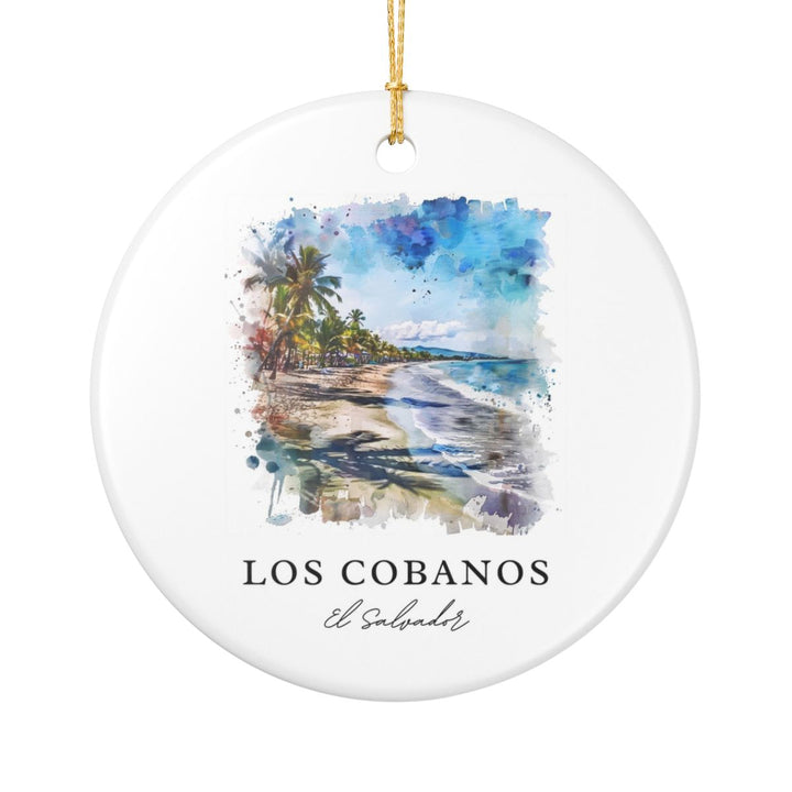 Los Cobanos El Salvador Ornament: Unique Los Cobanos El Salvador Souvenir, Los Cobanos El Salvador Xmas Decor