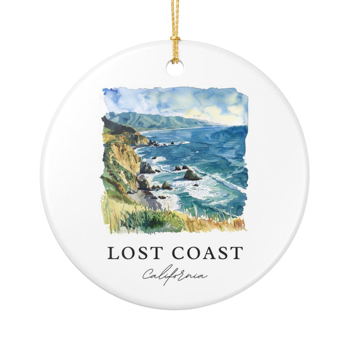 Lost Coast Ornament: Unique Lost Coast Souvenir, Lost Coast Xmas Decor, and Authentic Lost Coast Gift