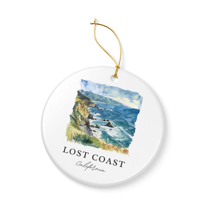 Lost Coast Ornament: Unique Lost Coast Souvenir, Lost Coast Xmas Decor, and Authentic Lost Coast Gift