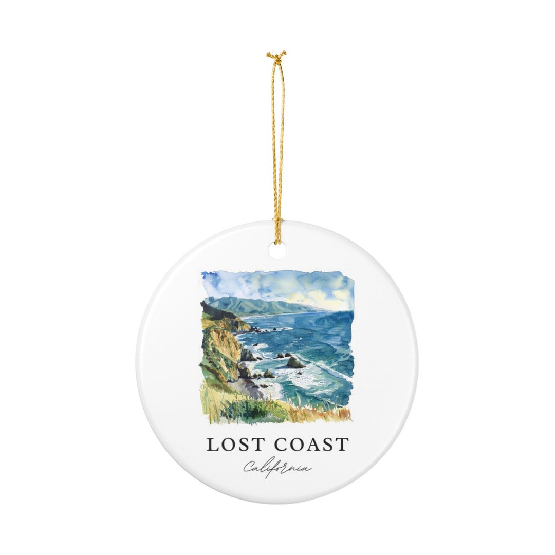 Lost Coast Ornament: Unique Lost Coast Souvenir, Lost Coast Xmas Decor, and Authentic Lost Coast Gift