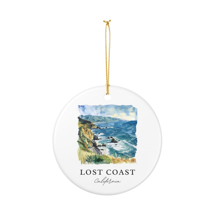 Lost Coast Ornament: Unique Lost Coast Souvenir, Lost Coast Xmas Decor, and Authentic Lost Coast Gift