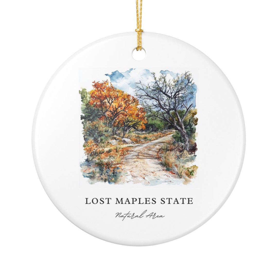 Lost Maples State Natural Area Texas Ornament: Unique Lost Maples State Natural Area Souvenir, Lost Maples State Natural Area Texas Xmas Decor
