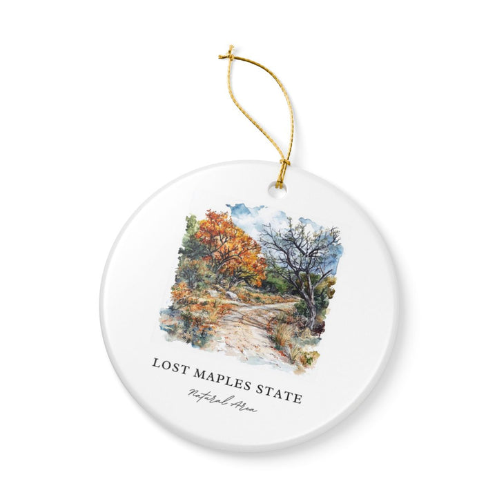 Lost Maples State Natural Area Texas Ornament: Unique Lost Maples State Natural Area Souvenir, Lost Maples State Natural Area Texas Xmas Decor