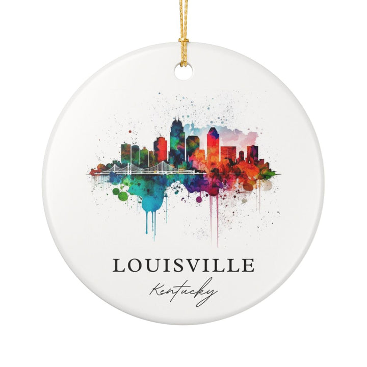 Louisville Ornament: Unique Louisville Souvenir, Louisville Xmas Decor, and Authentic Louisville Gift