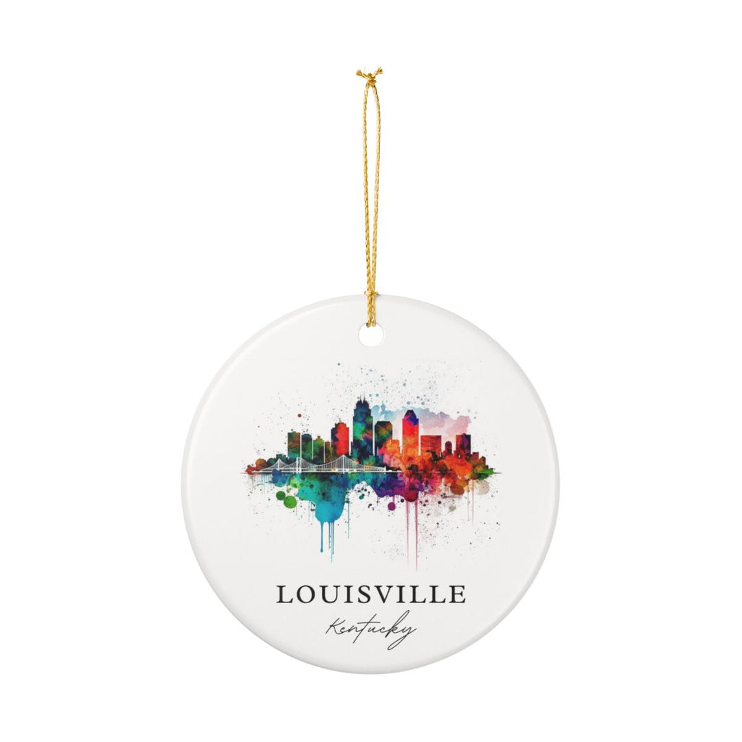 Louisville Ornament: Unique Louisville Souvenir, Louisville Xmas Decor, and Authentic Louisville Gift
