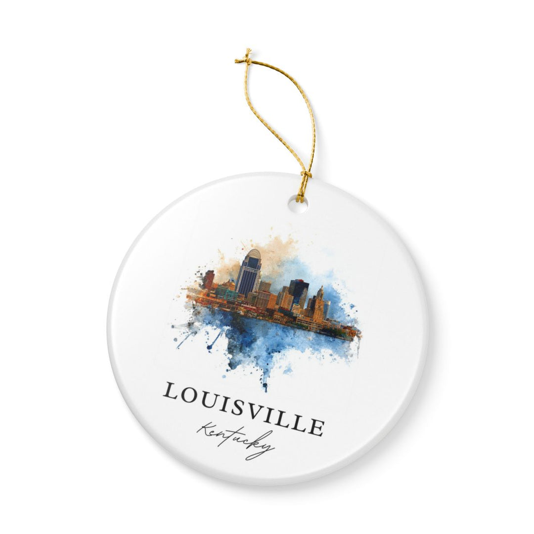 Louisville Ornament: Unique Louisville Souvenir, Louisville Xmas Decor, and Authentic Louisville Gift