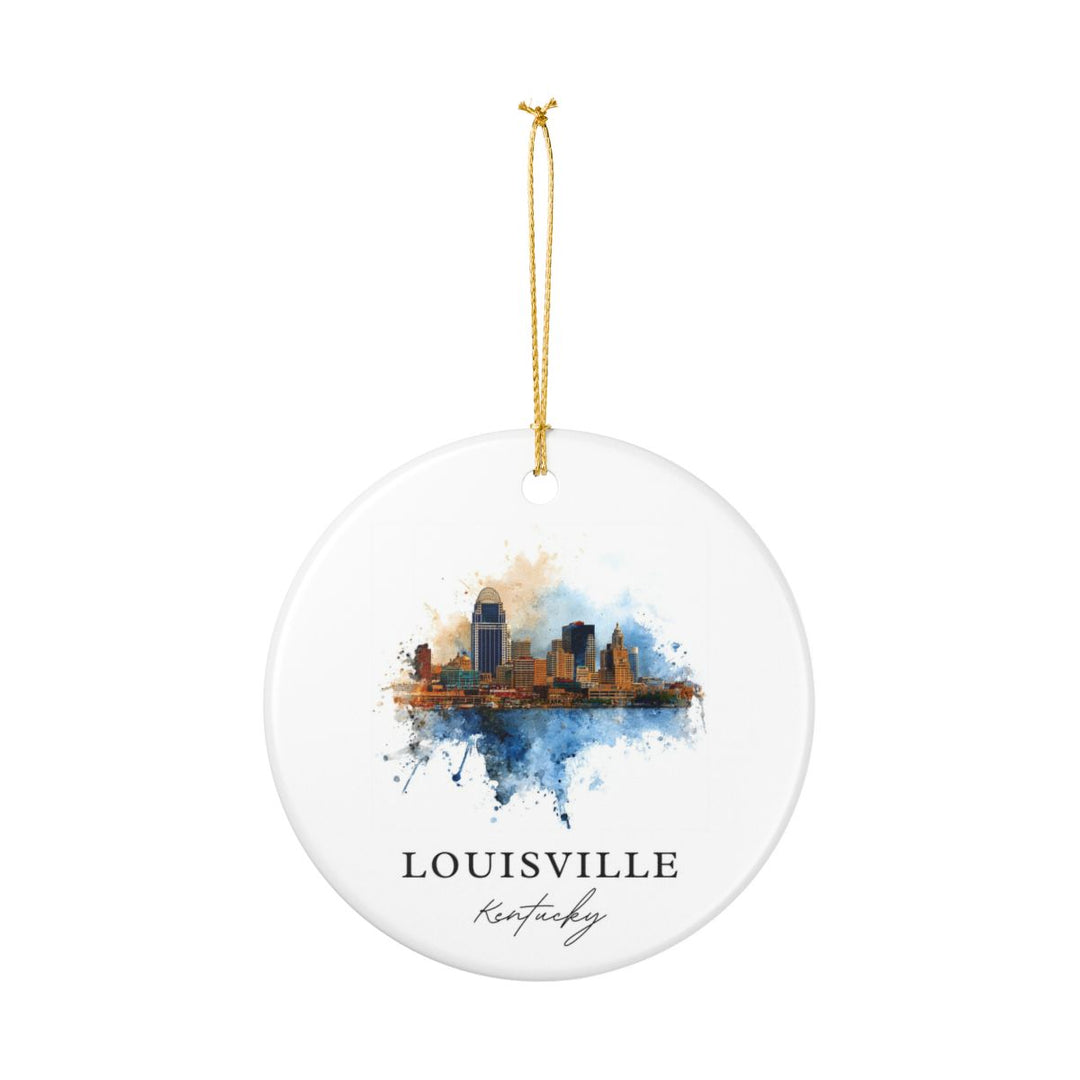 Louisville Ornament: Unique Louisville Souvenir, Louisville Xmas Decor, and Authentic Louisville Gift