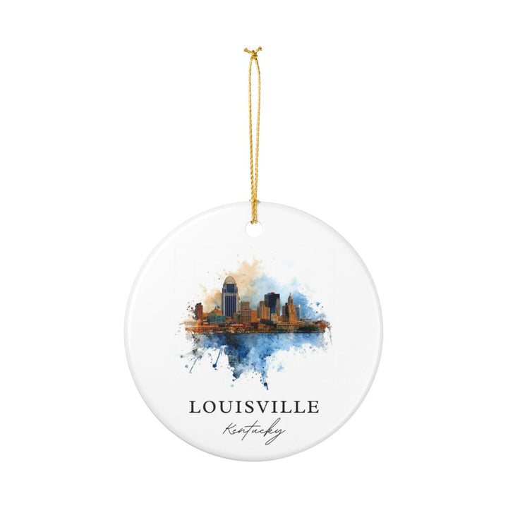 Louisville Ornament: Unique Louisville Souvenir, Louisville Xmas Decor, and Authentic Louisville Gift