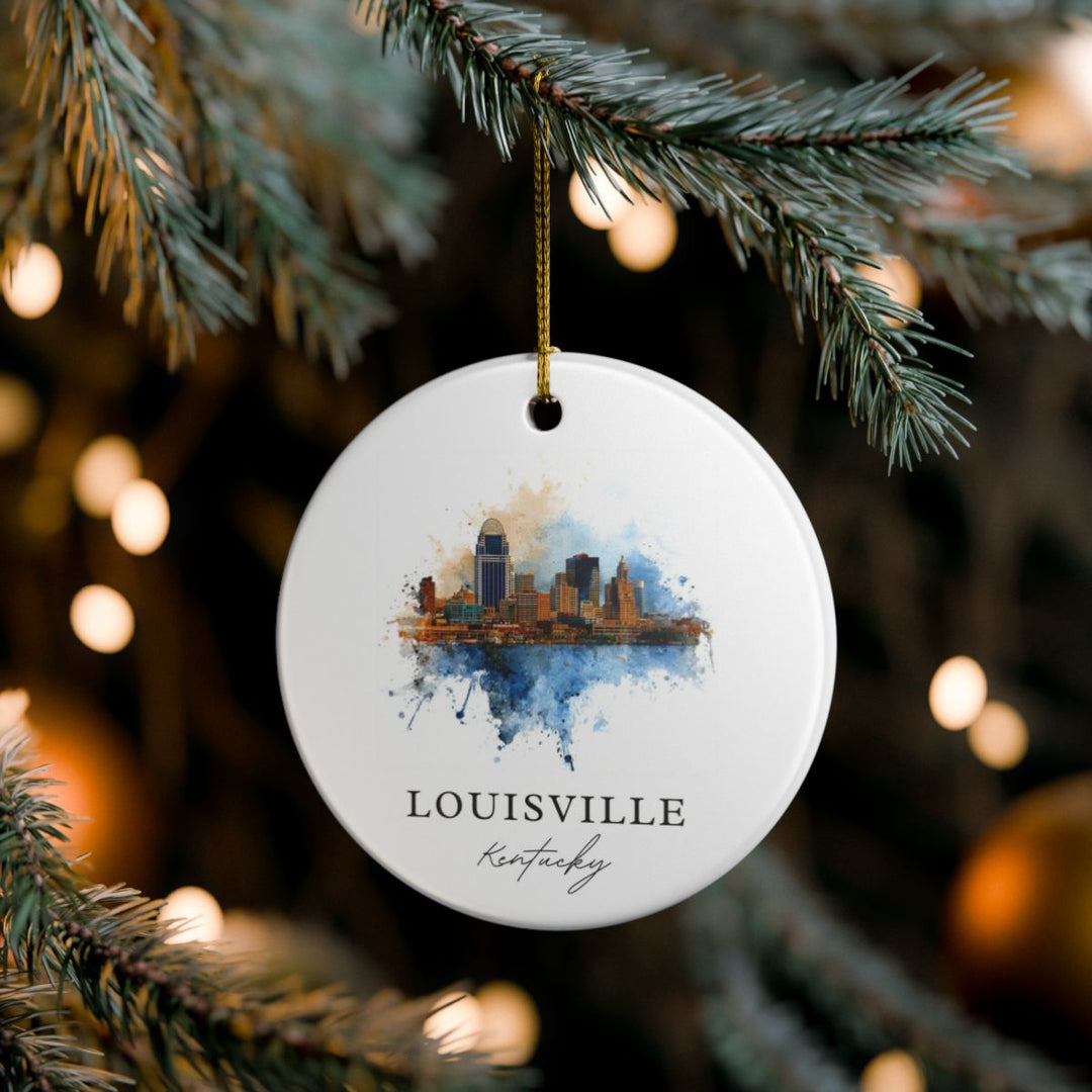 Louisville Ornament: Unique Louisville Souvenir, Louisville Xmas Decor, and Authentic Louisville Gift