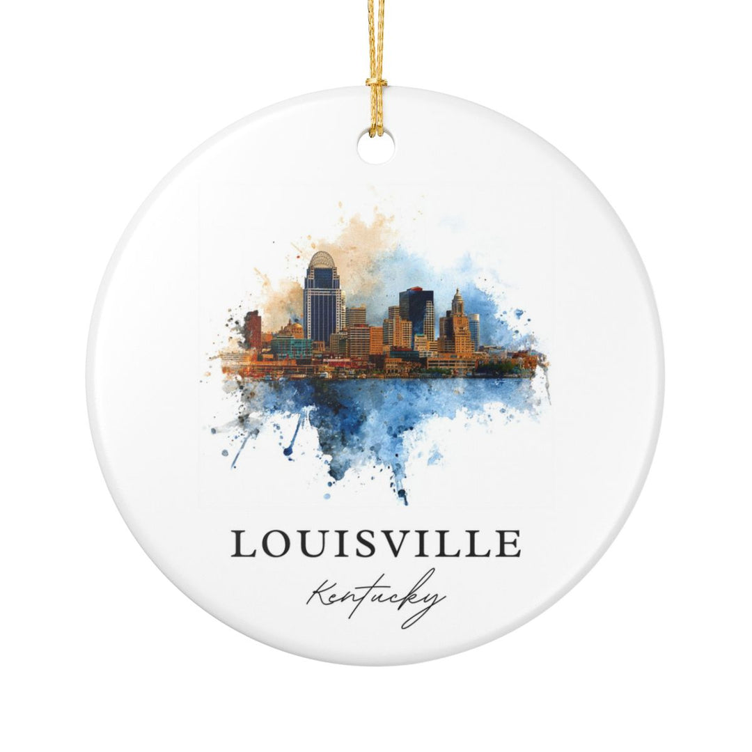 Louisville Ornament: Unique Louisville Souvenir, Louisville Xmas Decor, and Authentic Louisville Gift