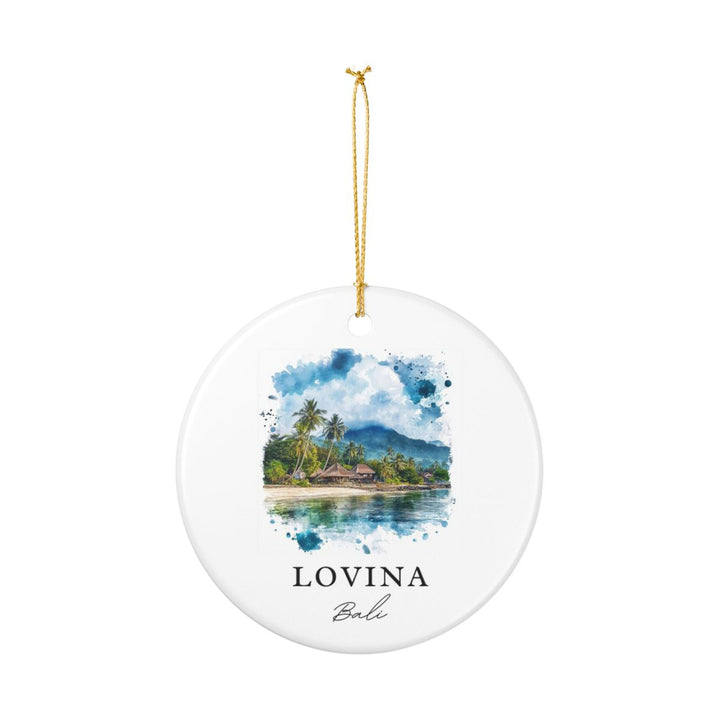 Lovina Bali Ornament: Unique Lovina Bali Souvenir, Lovina Bali Xmas Decor, and Authentic Lovina Bali Gift