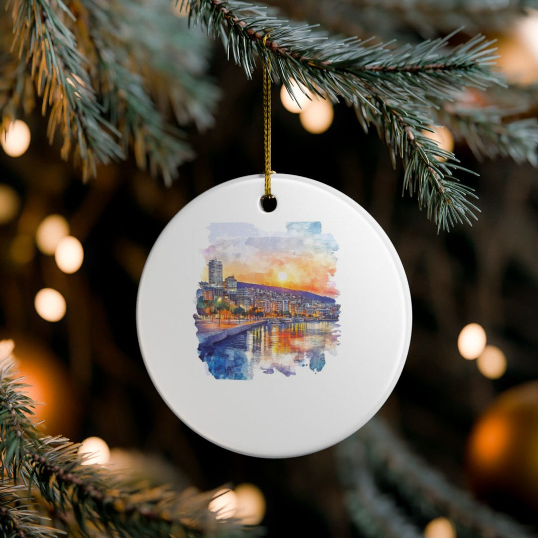 Luanda Ornament: Unique Luanda Souvenir, Luanda Xmas Decor, and Authentic Luanda Gift