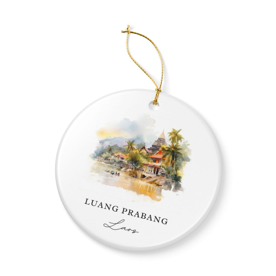 Luang Prabang Ornament: Unique Luang Prabang Souvenir, Luang Prabang Xmas Decor, and Authentic Luang Prabang Gift