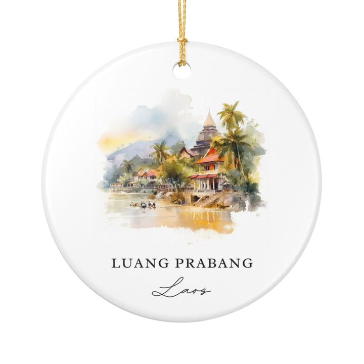 Luang Prabang Ornament: Unique Luang Prabang Souvenir, Luang Prabang Xmas Decor, and Authentic Luang Prabang Gift