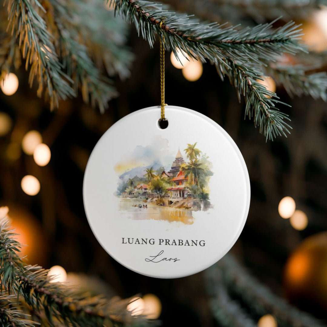 Luang Prabang Ornament: Unique Luang Prabang Souvenir, Luang Prabang Xmas Decor, and Authentic Luang Prabang Gift