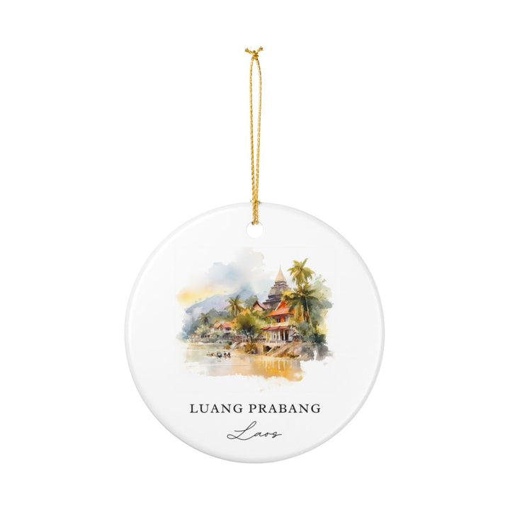 Luang Prabang Ornament: Unique Luang Prabang Souvenir, Luang Prabang Xmas Decor, and Authentic Luang Prabang Gift