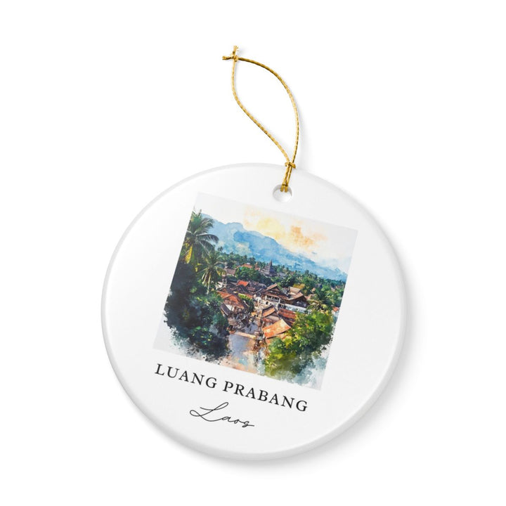 Luang Prabang Ornament: Unique Luang Prabang Souvenir, Luang Prabang Xmas Decor, and Authentic Luang Prabang Gift