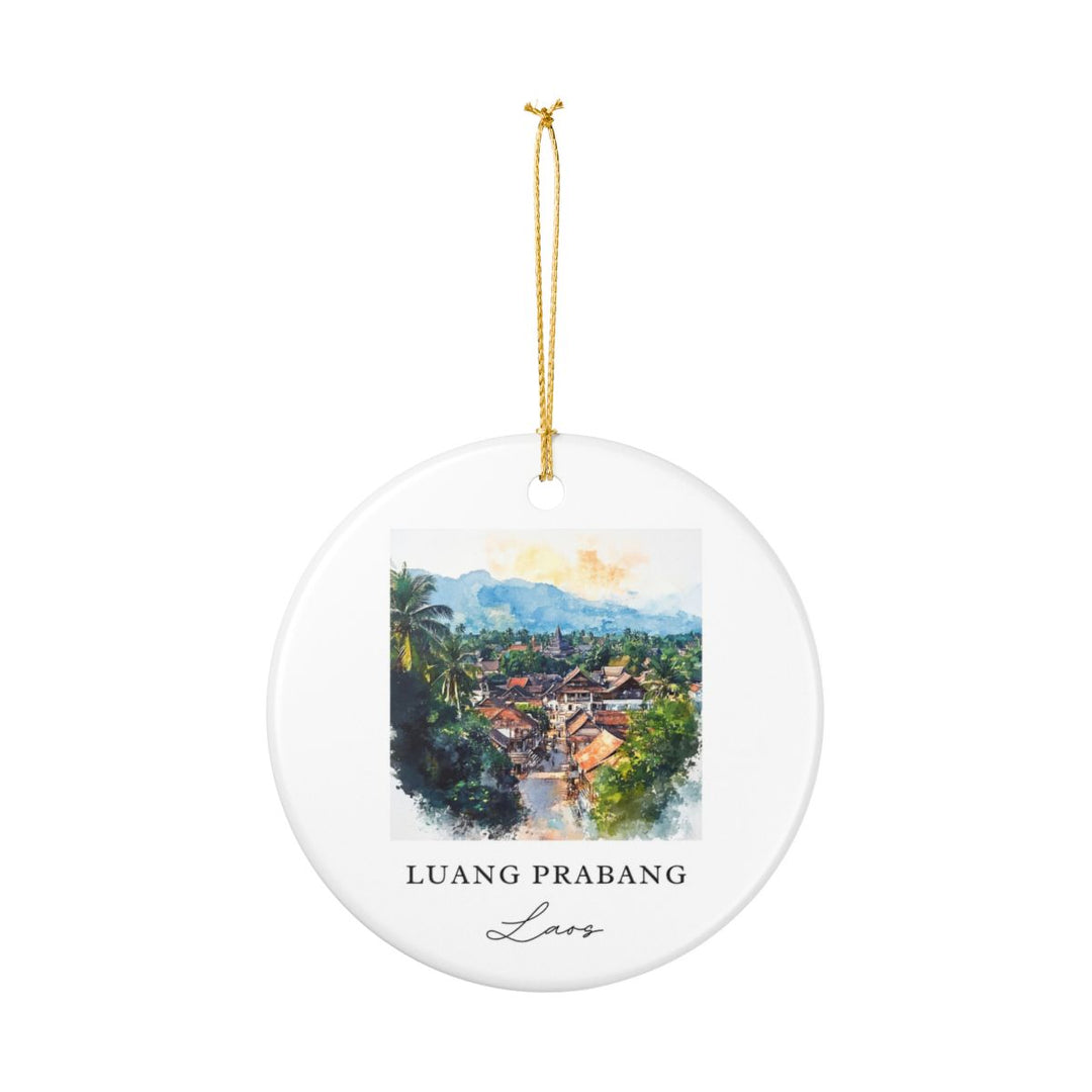 Luang Prabang Ornament: Unique Luang Prabang Souvenir, Luang Prabang Xmas Decor, and Authentic Luang Prabang Gift
