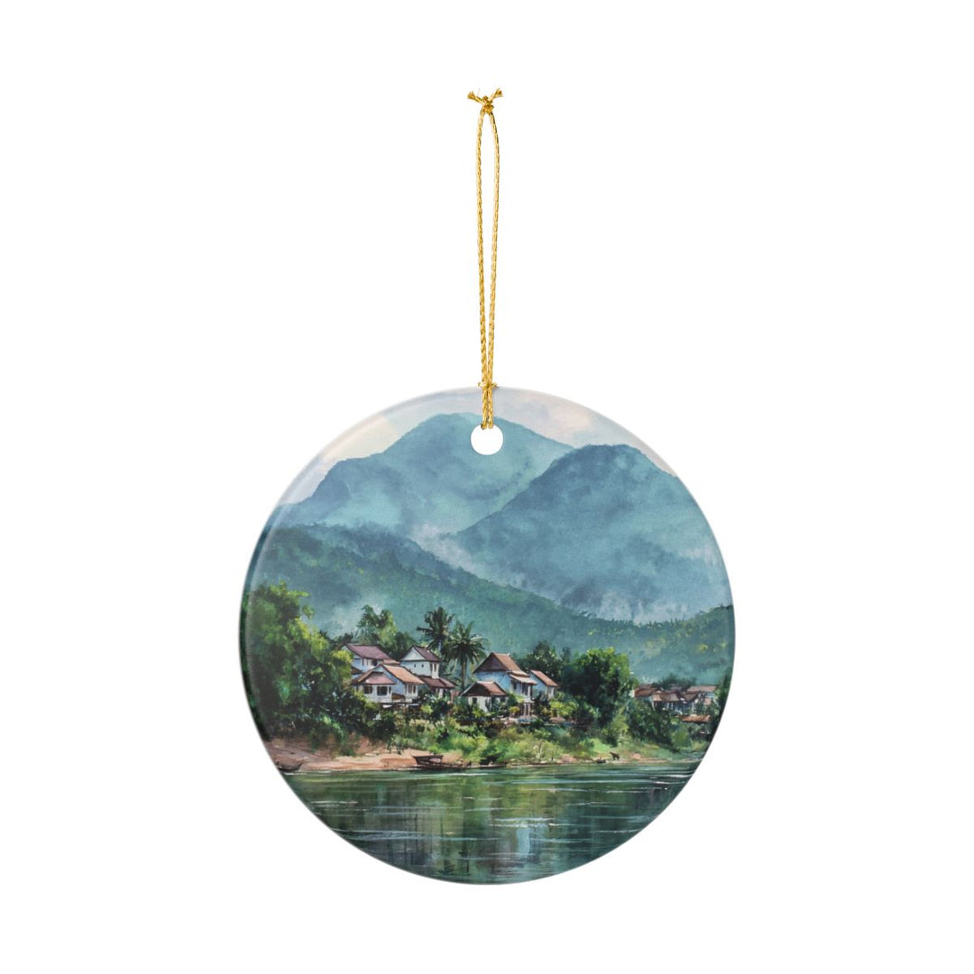 Luang Prabang Ornament: Unique Luang Prabang Souvenir, Luang Prabang Xmas Decor, and Authentic Luang Prabang Gift