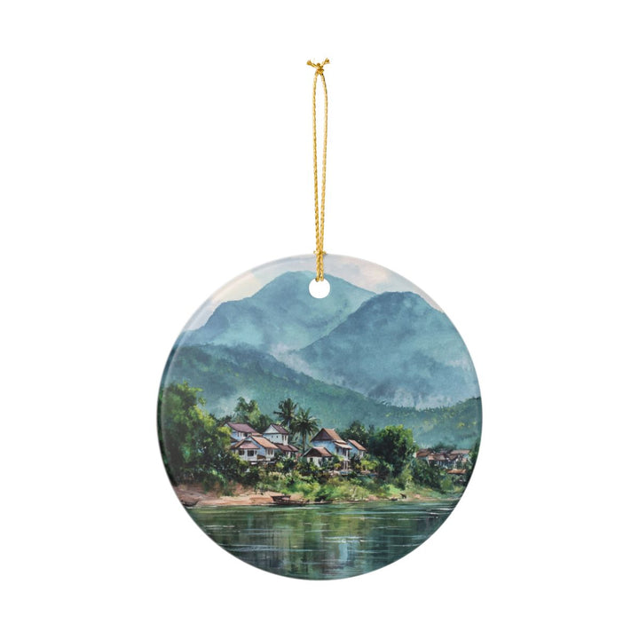 Luang Prabang Ornament: Unique Luang Prabang Souvenir, Luang Prabang Xmas Decor, and Authentic Luang Prabang Gift