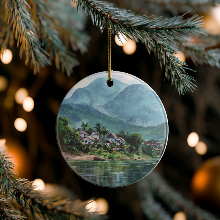 Luang Prabang Ornament: Unique Luang Prabang Souvenir, Luang Prabang Xmas Decor, and Authentic Luang Prabang Gift
