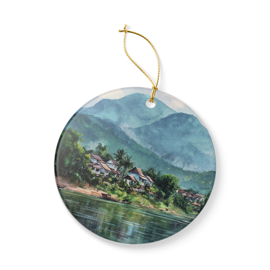Luang Prabang Ornament: Unique Luang Prabang Souvenir, Luang Prabang Xmas Decor, and Authentic Luang Prabang Gift