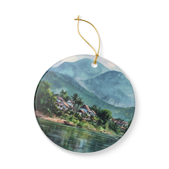 Luang Prabang Ornament: Unique Luang Prabang Souvenir, Luang Prabang Xmas Decor, and Authentic Luang Prabang Gift