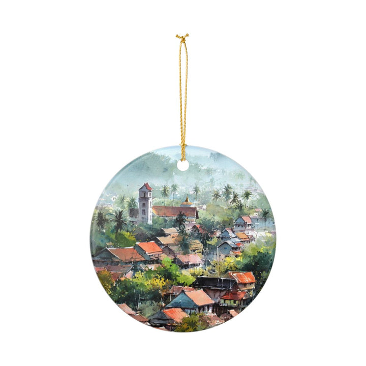 Luang Prabang Ornament: Unique Luang Prabang Souvenir, Luang Prabang Xmas Decor, and Authentic Luang Prabang Gift