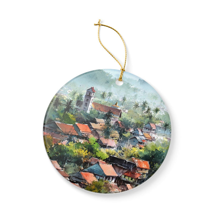Luang Prabang Ornament: Unique Luang Prabang Souvenir, Luang Prabang Xmas Decor, and Authentic Luang Prabang Gift