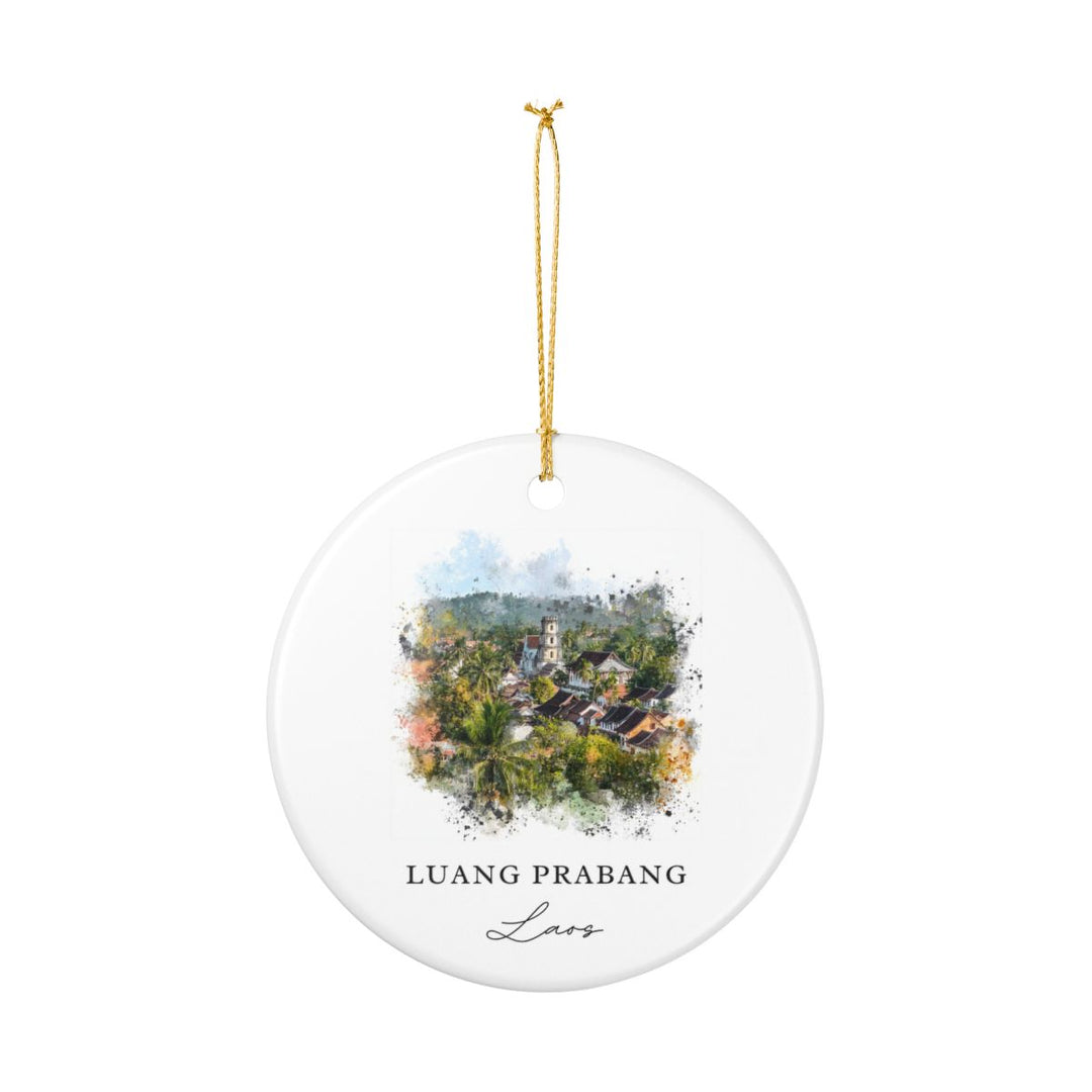Luang Prabang Ornament: Unique Luang Prabang Souvenir, Luang Prabang Xmas Decor, and Authentic Luang Prabang Gift