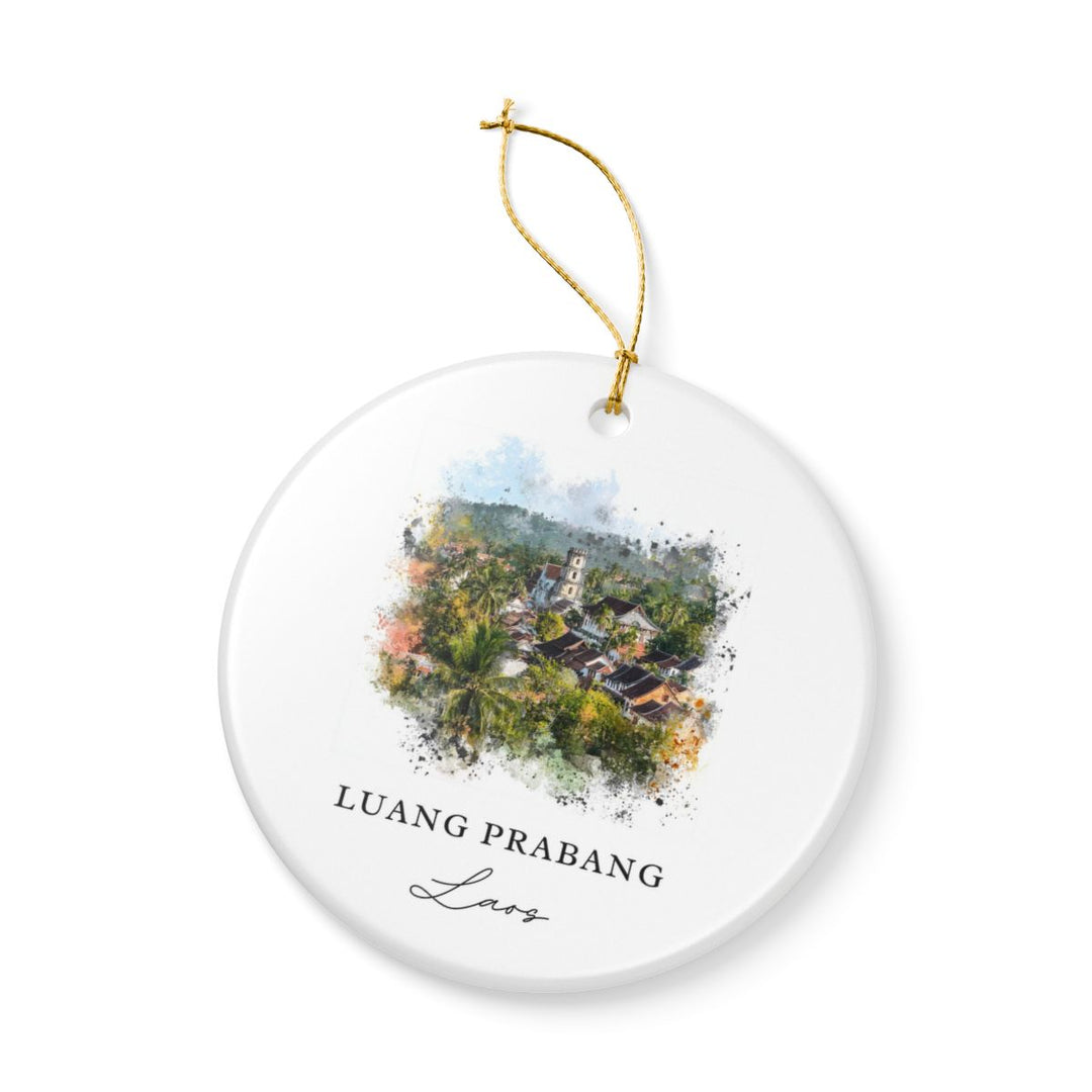 Luang Prabang Ornament: Unique Luang Prabang Souvenir, Luang Prabang Xmas Decor, and Authentic Luang Prabang Gift