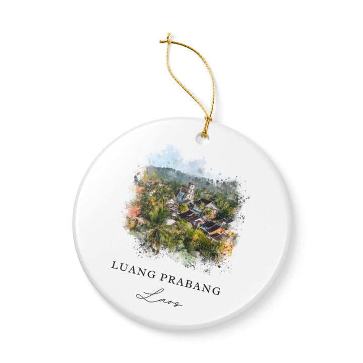 Luang Prabang Ornament: Unique Luang Prabang Souvenir, Luang Prabang Xmas Decor, and Authentic Luang Prabang Gift