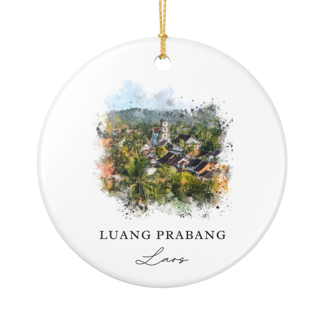 Luang Prabang Ornament: Unique Luang Prabang Souvenir, Luang Prabang Xmas Decor, and Authentic Luang Prabang Gift