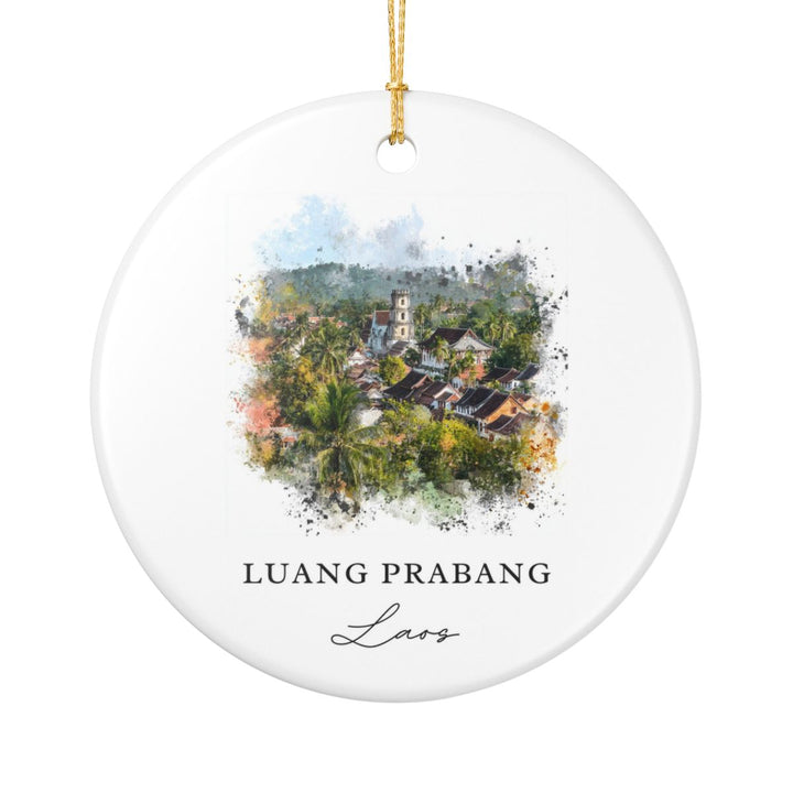 Luang Prabang Ornament: Unique Luang Prabang Souvenir, Luang Prabang Xmas Decor, and Authentic Luang Prabang Gift