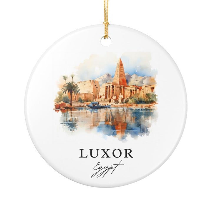Luxor Egypt Ornament | Christmas Travel Souvenir Gift